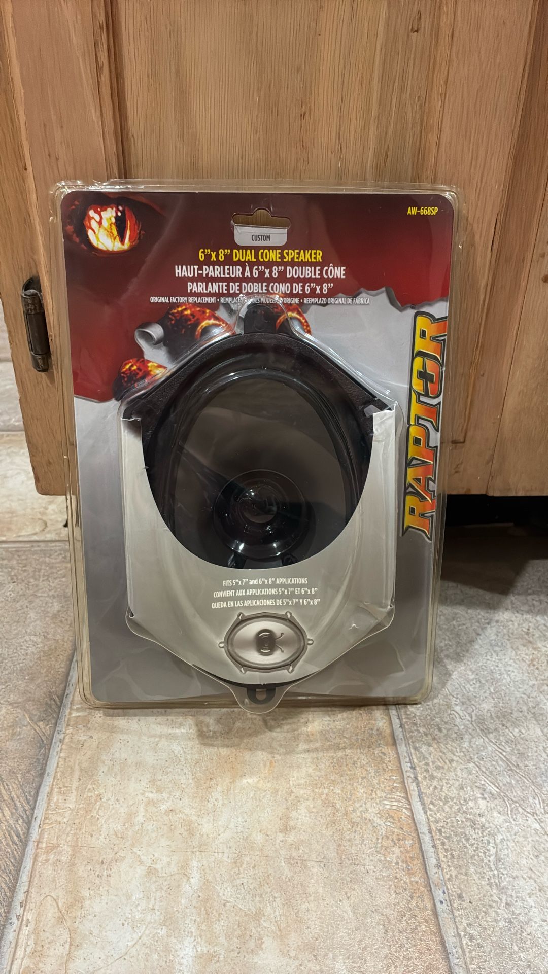 6 “ X 8” Dual Cone Speaker 