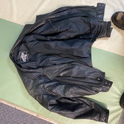 Leather Jacket Lg Mens 