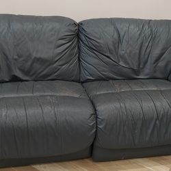 Power Recliner Leather Sofas. 3/2/1 Seaters