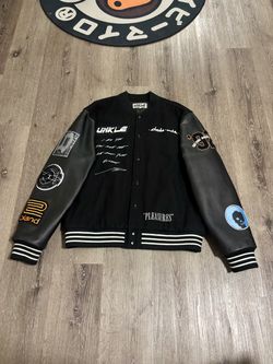 UNKLE x Pleasures Varsity Jacket