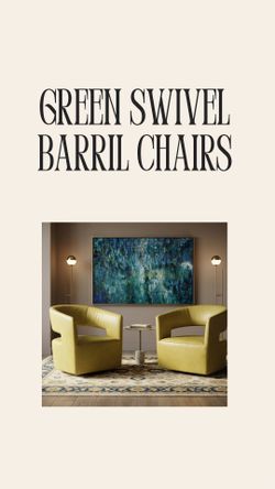 Dandy barril chairs like new