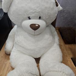 Giant White Teddy Bear