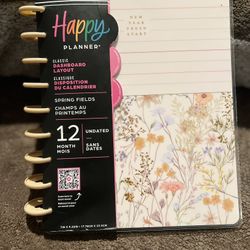 Happy Place Planner Undated 