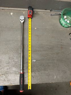 Snap On 1/2 extra long handle ratchet - 24”