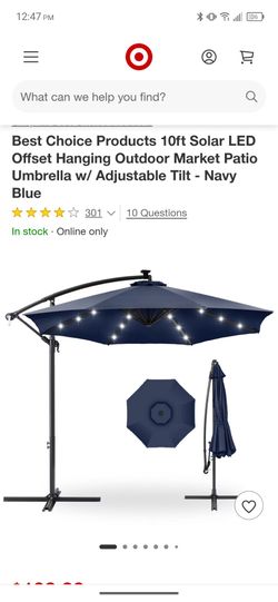Solar Led umbrella