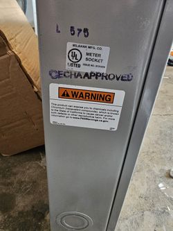 200 Amp 5 Gang Meter Socket