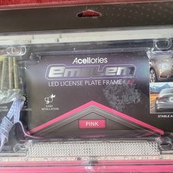Lighting Up Led Licences Plate