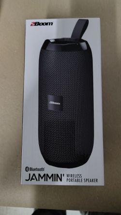 2Boom Jammin’ Wireless Portable Speaker Deep Bass Bluetooth 5.3 Travel Speaker B
