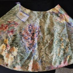 Monet Floral Designer Skirt S/M