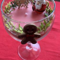 Holiday Gingerbread Candle