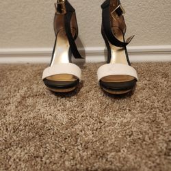 Black & White heels