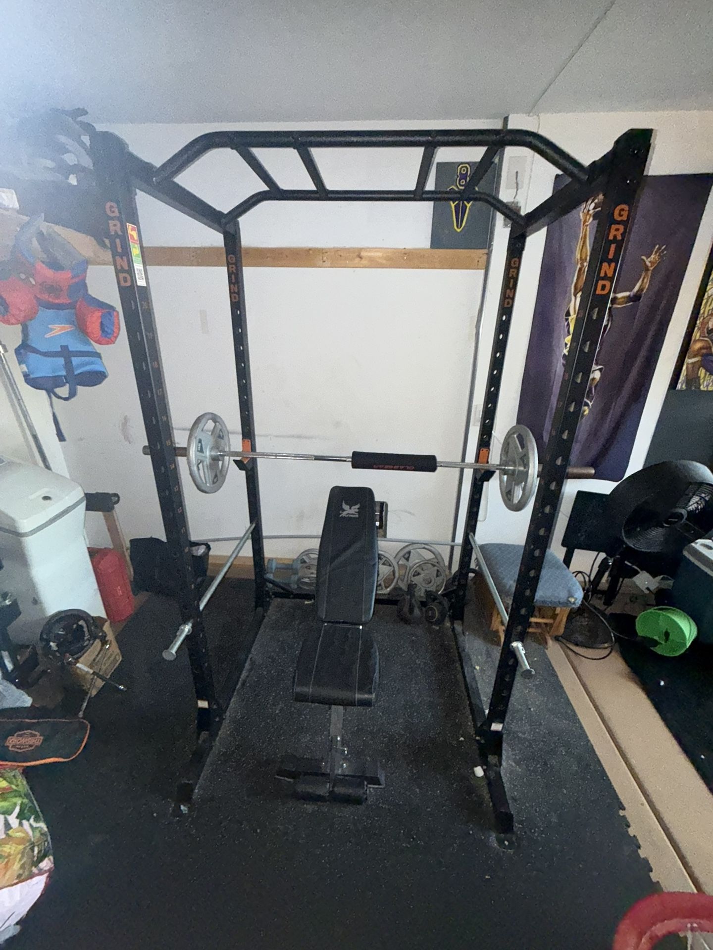 Squat/Bench Press With Weights