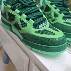 (Us Size 13) Louis Vuitton Skate'Green' IN EXCELLENT CONDITION 