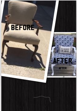 I do Reupholstered chairs