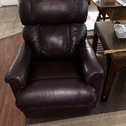 Brown Leather La-Z-Boy Recliner
