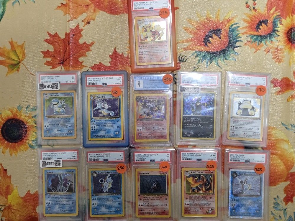 Vintage Graded LOT (Pokemon)