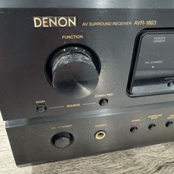 Denon AV Surround Receiver  AVR-1803 