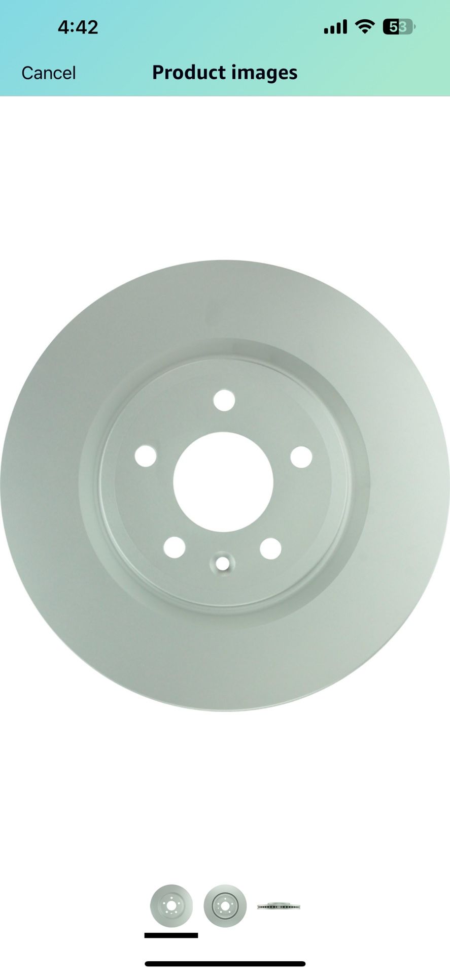 FRONT ROTORS Ford Explorer, Flex, Taurus; Lincoln MKS, MKT