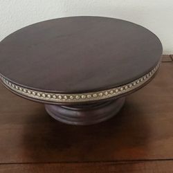 Wood Cake Stand