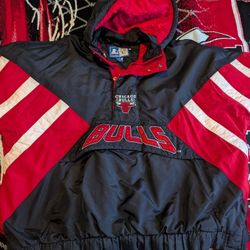 Vintage Starter Chicago Bulls Jacket 