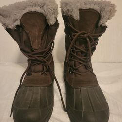 Mens Clark's Waterproof Insulated Winter Boots