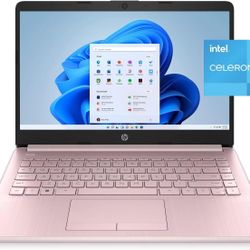 HP Stream 14" HD Laptop, Intel Celeron N4120, 4GB RAM, 64GB eMMC, Intel UHD Graphics, Thin & Portable, 4K Graphics, One Year of Microsoft 365, Windows