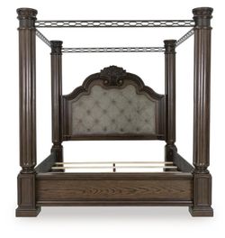 Ashely Furniture Maylee California King Canopy Bed