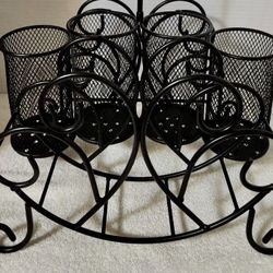 Wrought Iron Caddy Holder