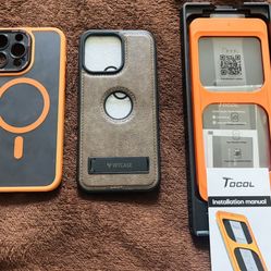 Iphone 15 Pro Max Cases With 1 Screen Protector And Applicator