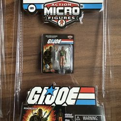 G.l. Joe vs Cobra World's Smallest Set of 3 Micro Action Figures BY SUPER IMPULSE - BRAND G.I. JOE