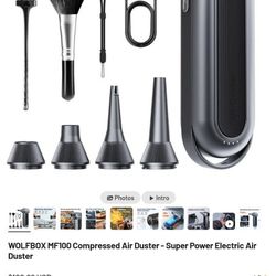 WOLFBOX MF100 Electric Air Duster-150000RPM 