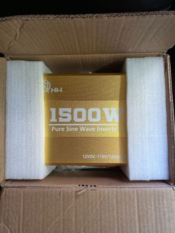 1500W Pure Sine Wave Power Inverter