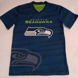NFL Flag Reversible Seahawks Jersey Shirt Kids Size Large $8