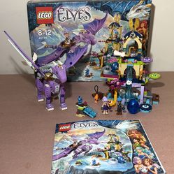 LEGO Elves: 41178 The Dragon Sanctuary 100%  Complete W/ Tidus, Aira & Rayne