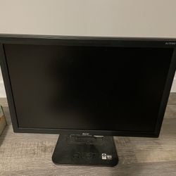 19 inch acer computer monitor DVI & VGA works good