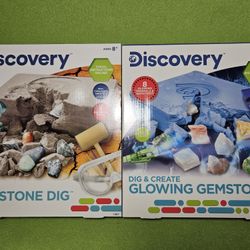 2 Discovery Gemstone Dig Sets