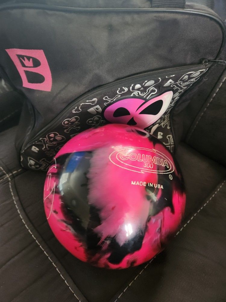 Bowling Ball And Bag