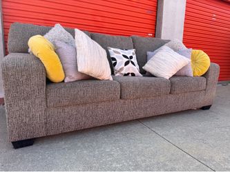 🇺🇸 🔥🇲🇽🚚FREE DELIVERY! - FAMILY SIZE COMFY GRAY SOFA