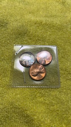 1974 Lincoln Memorial Pennies – Set of 3