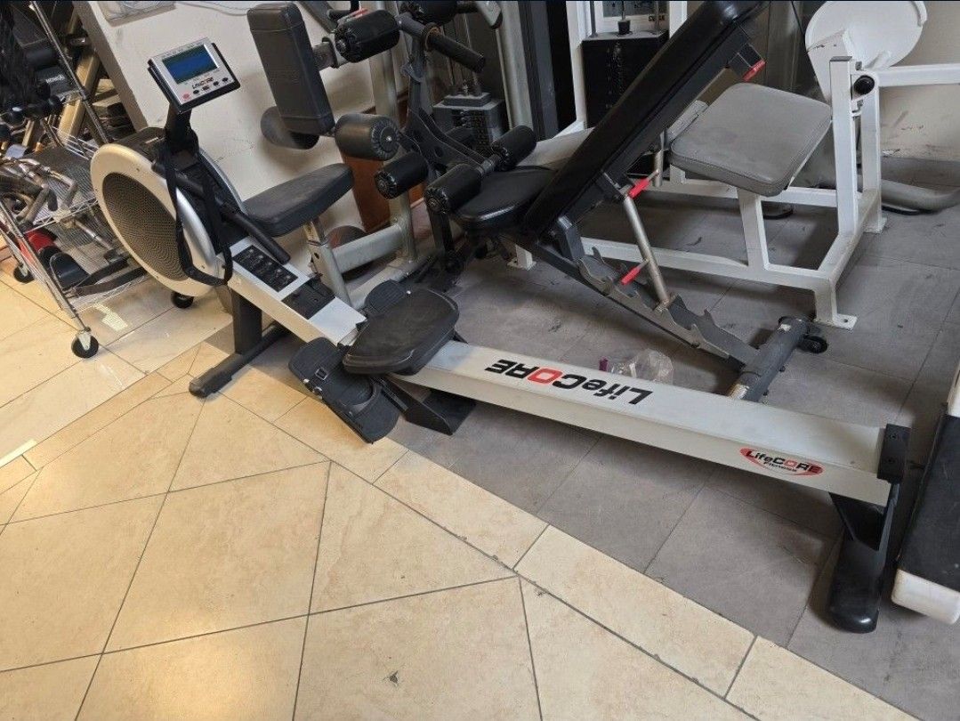 Life Core Rower Gym Equipment Exercise Fitness Cardio Machine