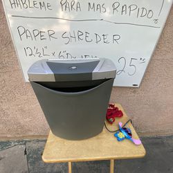 Paper Shredder 