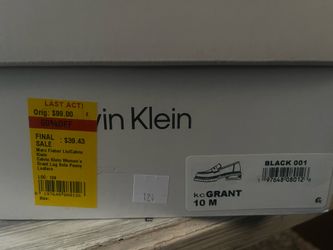 Calven Klein women’s penny loafers size 10