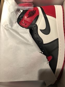 Jordan 1 Bred Toe
