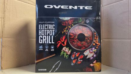Ovente Multi-Purpose Electric Hotpot Grill