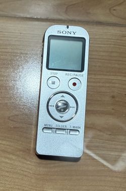 Sony ICD-UX533 3-in-1 Digital Voice Recorder with USB Black - Very Good Condition