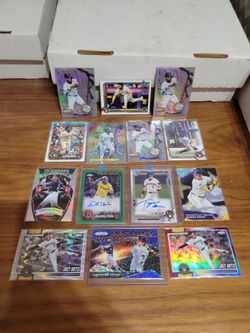 Milwaukee Brewers FANS Baseball Card Lot ALL Rookies and stars refractors prizms autos serial numbers