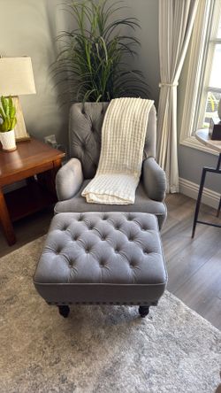 Chair and Ottoman