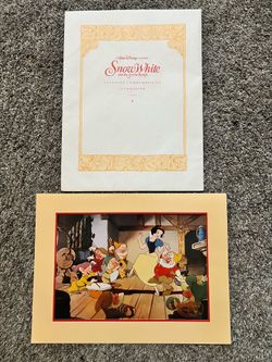 Disney’s Snow White Official Lithograph