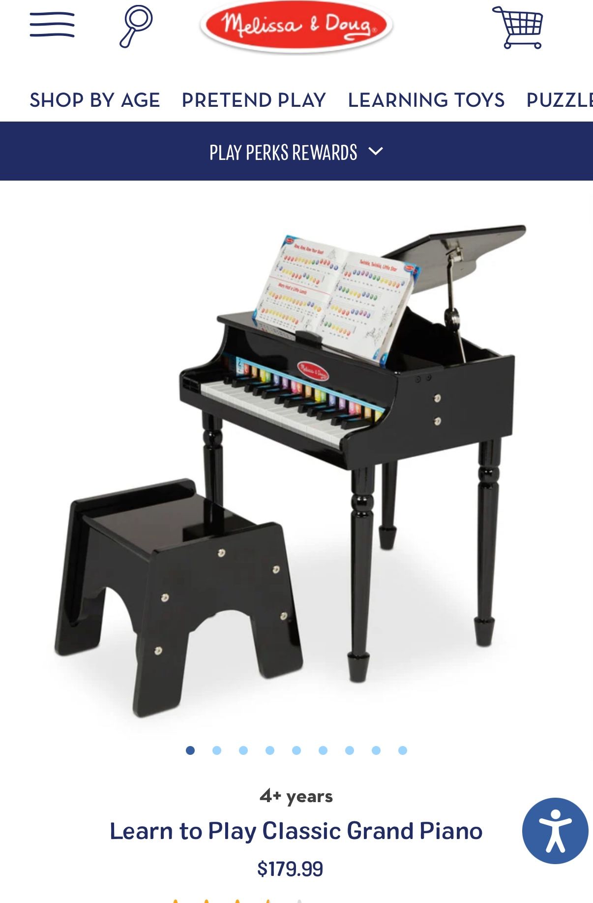 Melissa & Doug Kids Piano