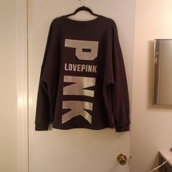 PINK 3PC SET  VICTORIA'S SECRET SWEATSHIRT PANTS TSHIRT